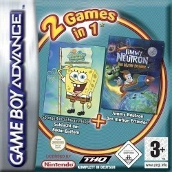 2 In 1 – Spongebob Squarepants Battle For Bikini Bottom & Jimmy Neutron Boy Genius Rom